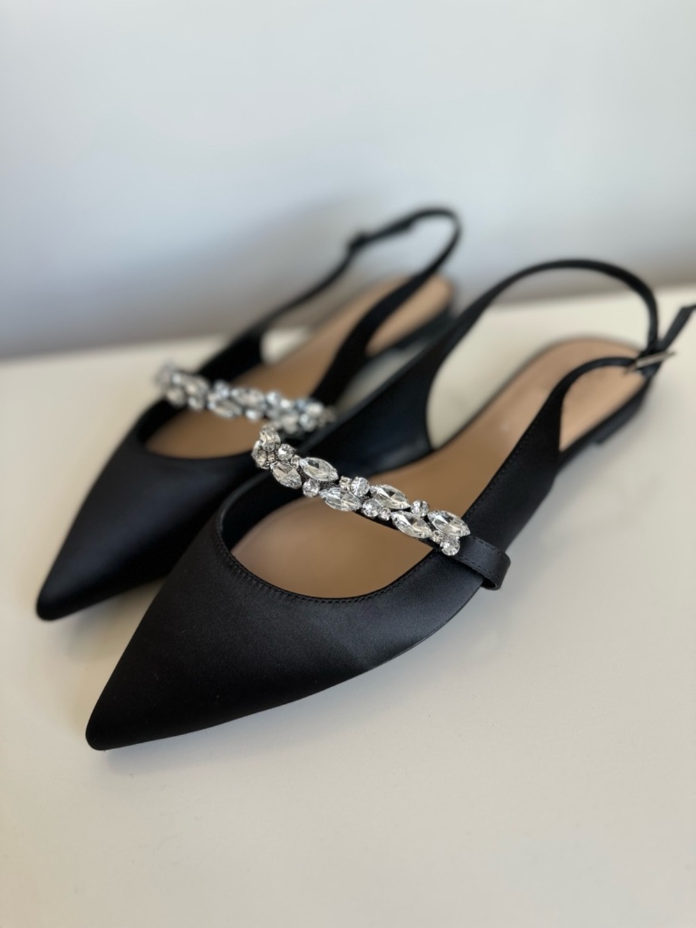 Badgley Mischka Bambi Sling-Back Flats